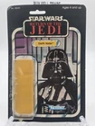 1983 Star Wars ROTJ DARTH VADER (MEXICO) Card Back ONLY W/Attached Bubble ALTPIC