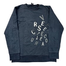 Versace Jeans Couture Sweatshirt Designer Vintage Black Jumper Mens XL