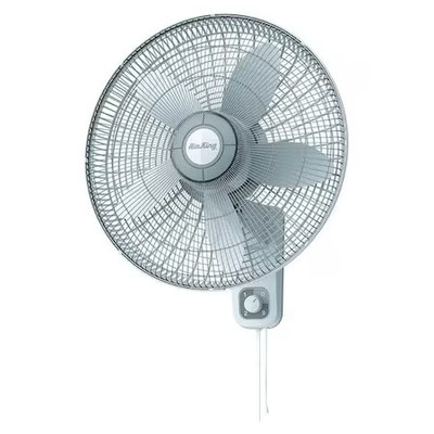 Air King 9018 Wall Mount Oscillating Fan W/ 18 In Blade Dia, 3 Speeds, 120V Ac,