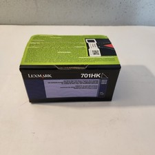 Lexmark 70C1HKO Black High Yield Toner Cartridge Genuine Sealed Box Free Ship