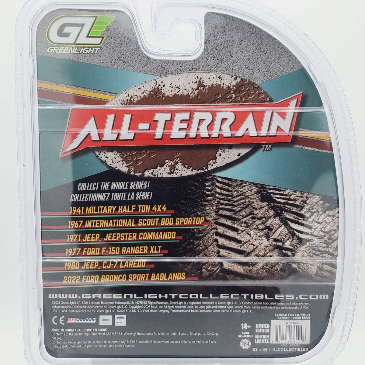 GreenLight - 2026 All-Terrain Series 17 - Complete Set of 6 - 1:64