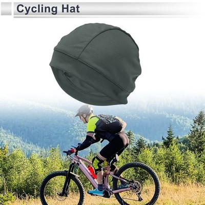 Cycling Hat Sweat and Moisture Wicking Breathable Dark Gray 26x15.5cm 1 Pcs
