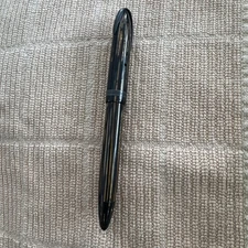 Vintage W.A. Sheaffer Lifetime Striped White Dot Fountain Pen Engraved W/Name