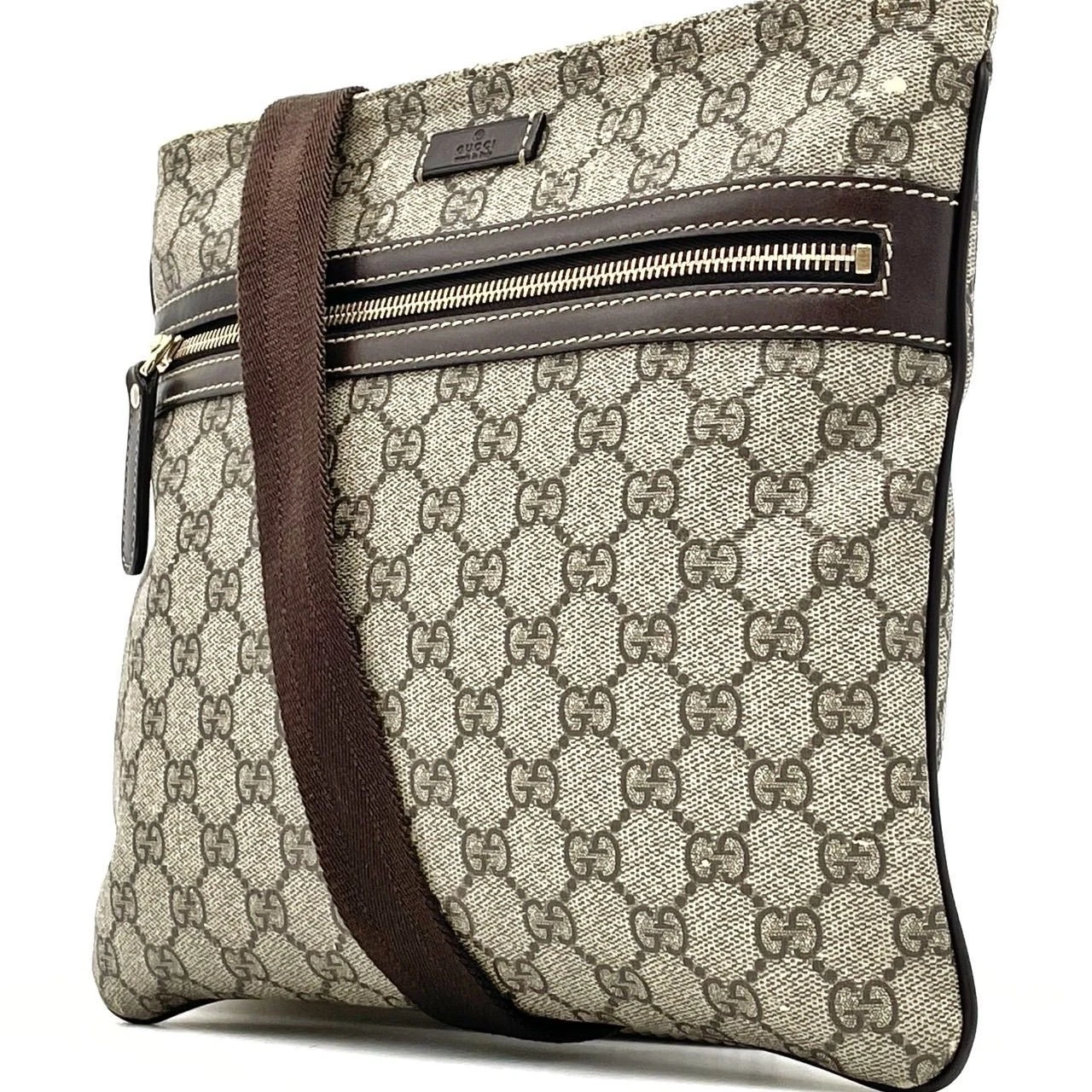 Bon produit GUCCI Gucci sac à bandoulière fourre tout GG Supreme motif total Lo