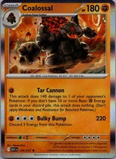 Coalossal 120/217 R Ascended Heroes Pokemon Holo NM