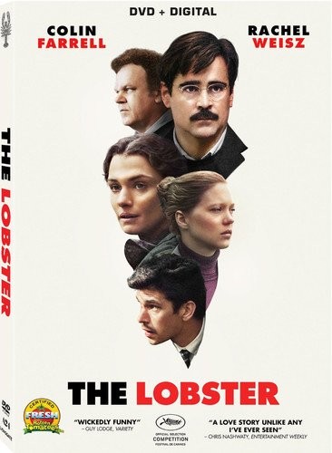 The Lobster (DVD) Colin Farrell Rachel Weisz Jessica Barden Olivia Colman