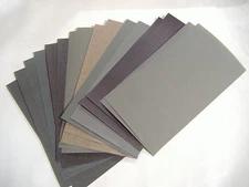 15PC WET SANDPAPER 400 600 800 1000 1200 1500 2000 2500 3000 GRIT HEADLIGHT LENS