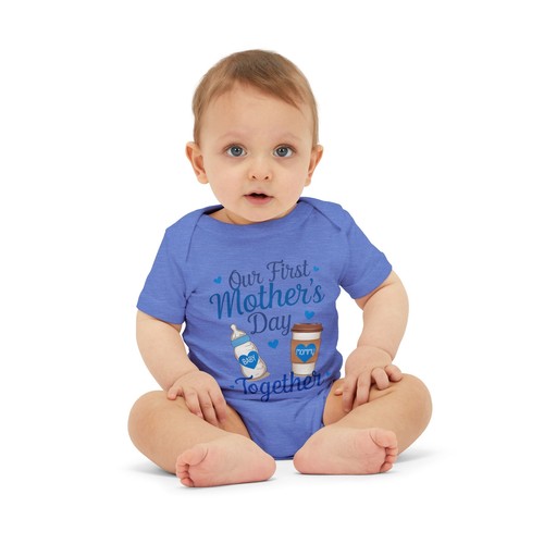 Our First Mother's Day One Piece, Infant Bodysuit, Baby Gift, Newborn