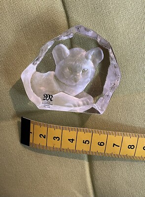 junger Löwe Mats Jonasson SCHWEDEN Målerås Glasskulptur Tiere