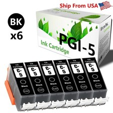 6PK PGI-5 CLI-8 Ink Cartridge for PIXMA iP4200 PIXMA iP4500 PIXMA iP5200R