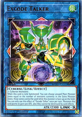 Excode Talker MGED-EN103 Yu-Gi-Oh! Card Near Mint 1st Edition | eBay