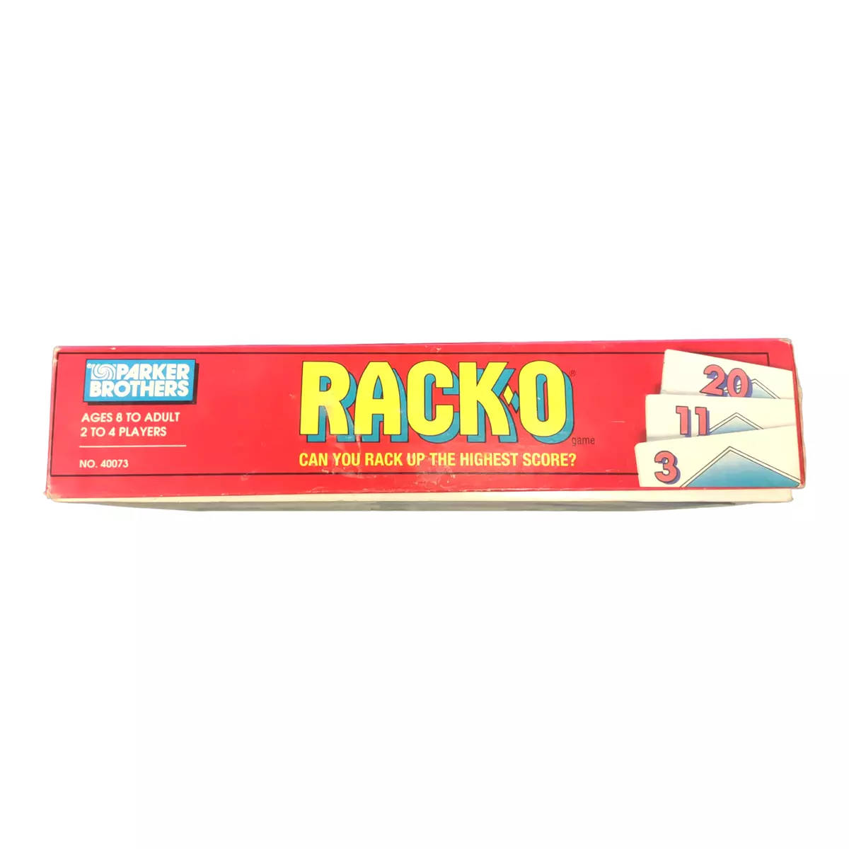 Parker Brothers RACK-O 2-4 Players Card Game No. 40073