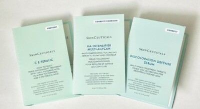 SkinCeuticals Serum Discoloration Defense + CE Ferulic + HA Intensifier 4ml Each