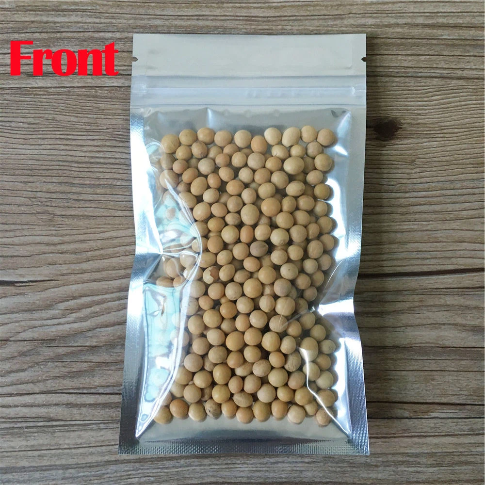 Clear Silver Aluminium Foil Pouches Mylar Self Seal Bags Food