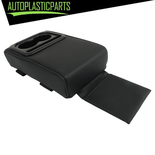 Car Memory Foam Armrest Cushion With Cup Holder Center Console Armrest Pillow - Picture 5 of 14
