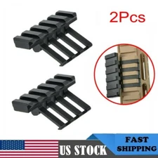 2Pcs Low Profile Tactical 45 Degree Offset Angle Mount Picatinny 20mm Rail Mount