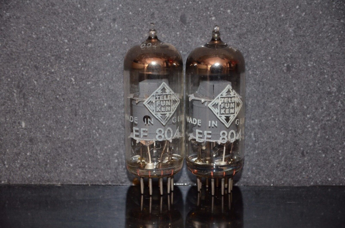EF804S Telefunken NOS Low Noise Diamond Bottom 1 pcs (One tube) | eBay