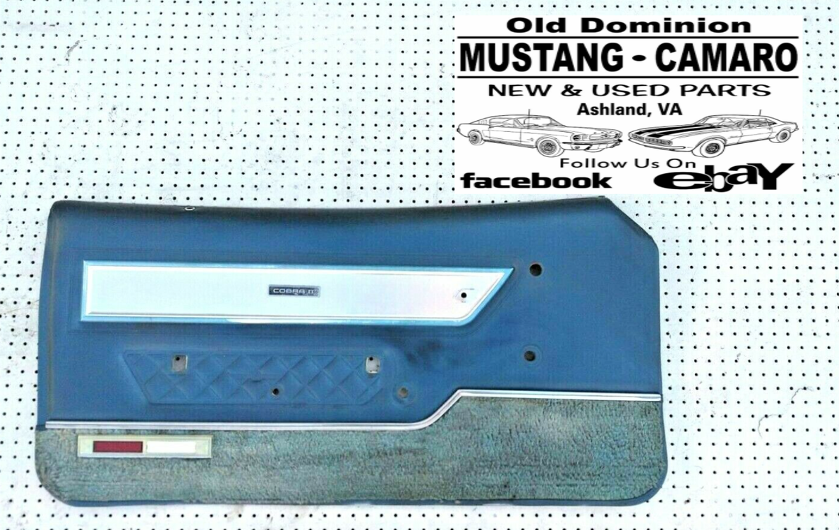 1977 Mustang Cobra II Door Panel Assembly - Driver | eBay