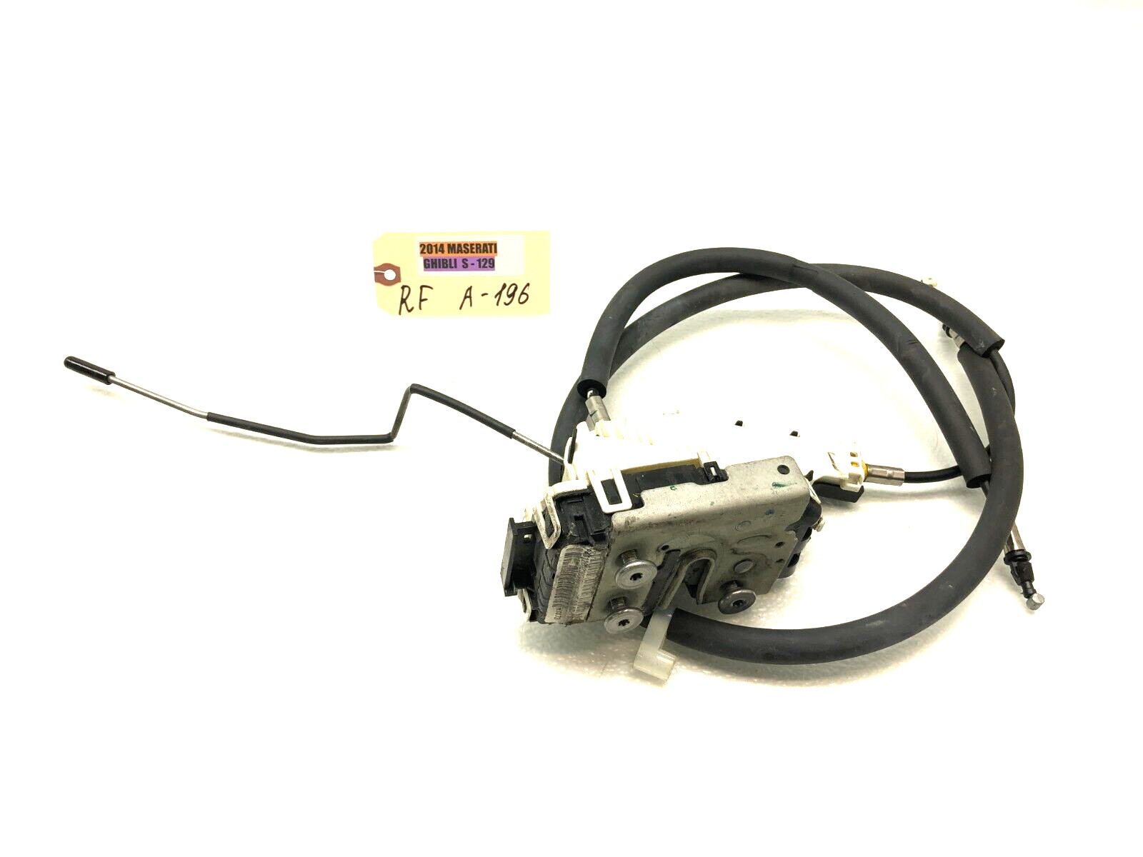 2014-2019 MASERATI GHIBLI S Q4 RIGHT PASS FRONT DOOR LOCK LATCH ACTUATOR OEM.