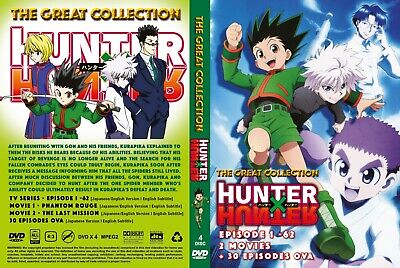 DVD The Great Collection of Hunter X Hunter English Version