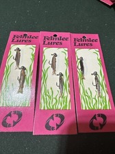 3 Packs Vintage Felmlee Rubber Minnow 1/16 Oz Jig Dace Trout Perch Lure J600