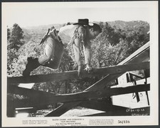 BUSTER CRABBE in @Col Gun Brothers '56 FENCE WESTERN