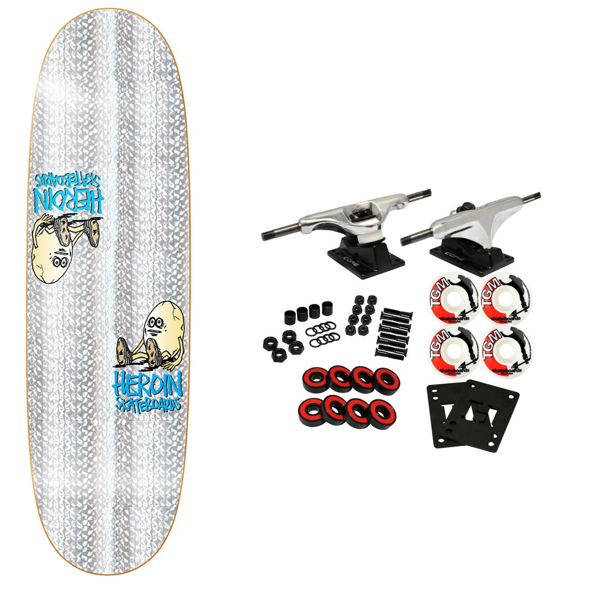 Skate Board Deck Heroin Skateboard Deck - 9.25