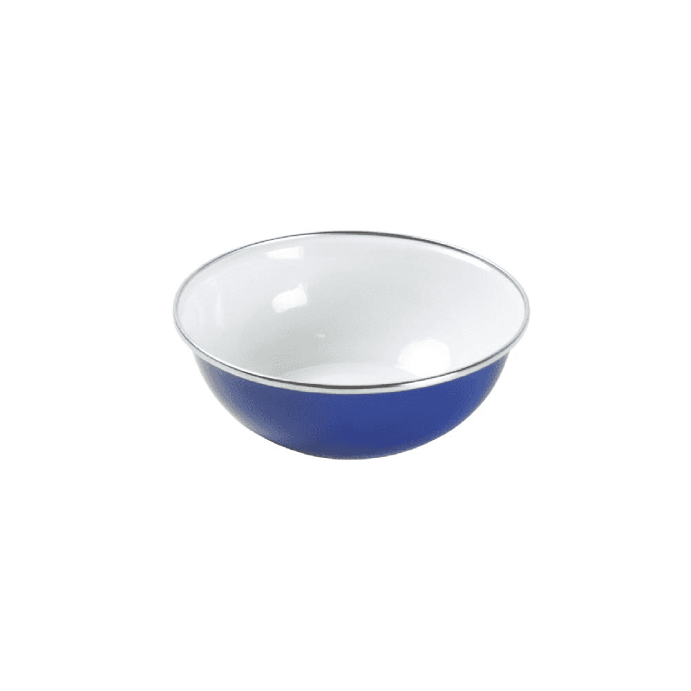Easy Camp Enamel Bowl Durable Lightweight | Camping & Caravan Essentials | Blue