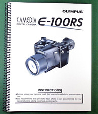 Olympus E-100RS Instruction Manual: 220 Pages and Protective Covers 