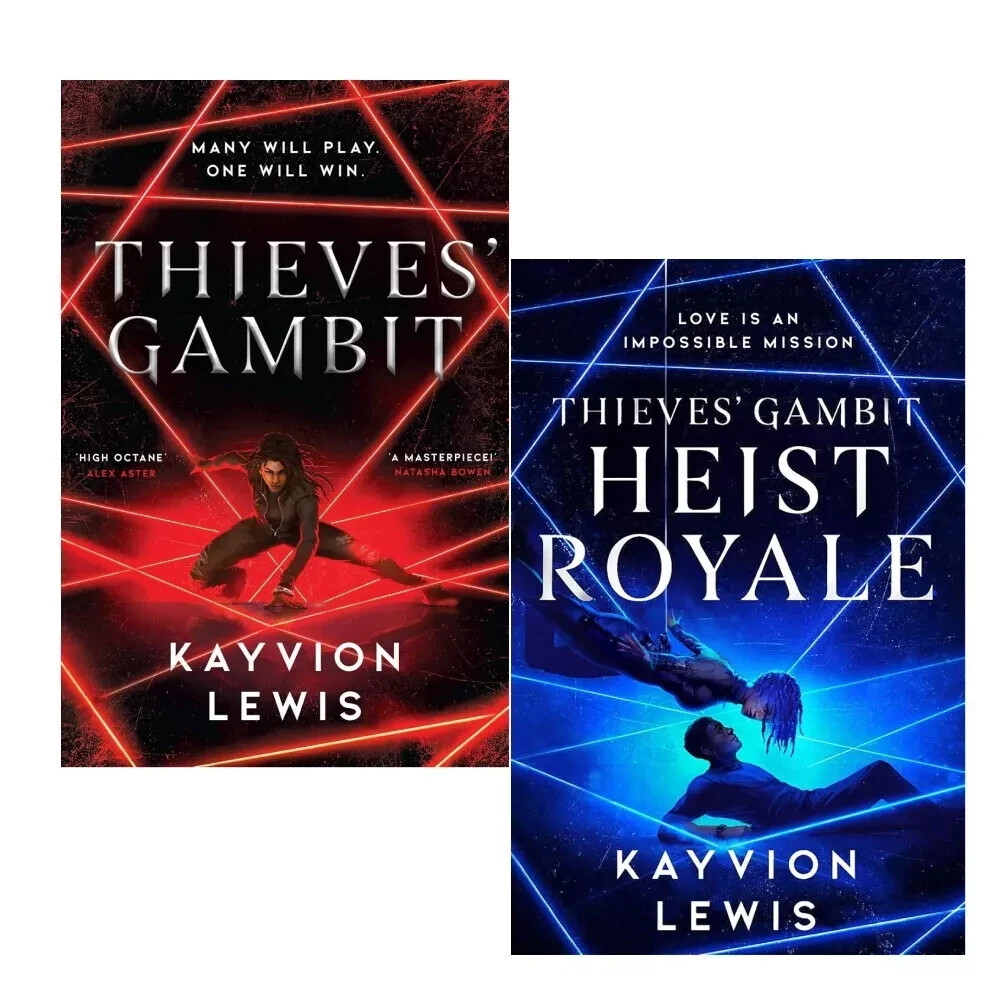 Thieves' Gambit Series By Kayvion Lewis 2 Books Collection Set Paperback NEW