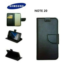 COVER CUSTODIA A LIBRO PER Samsung Galaxy NOTE 20  ECO PELLE