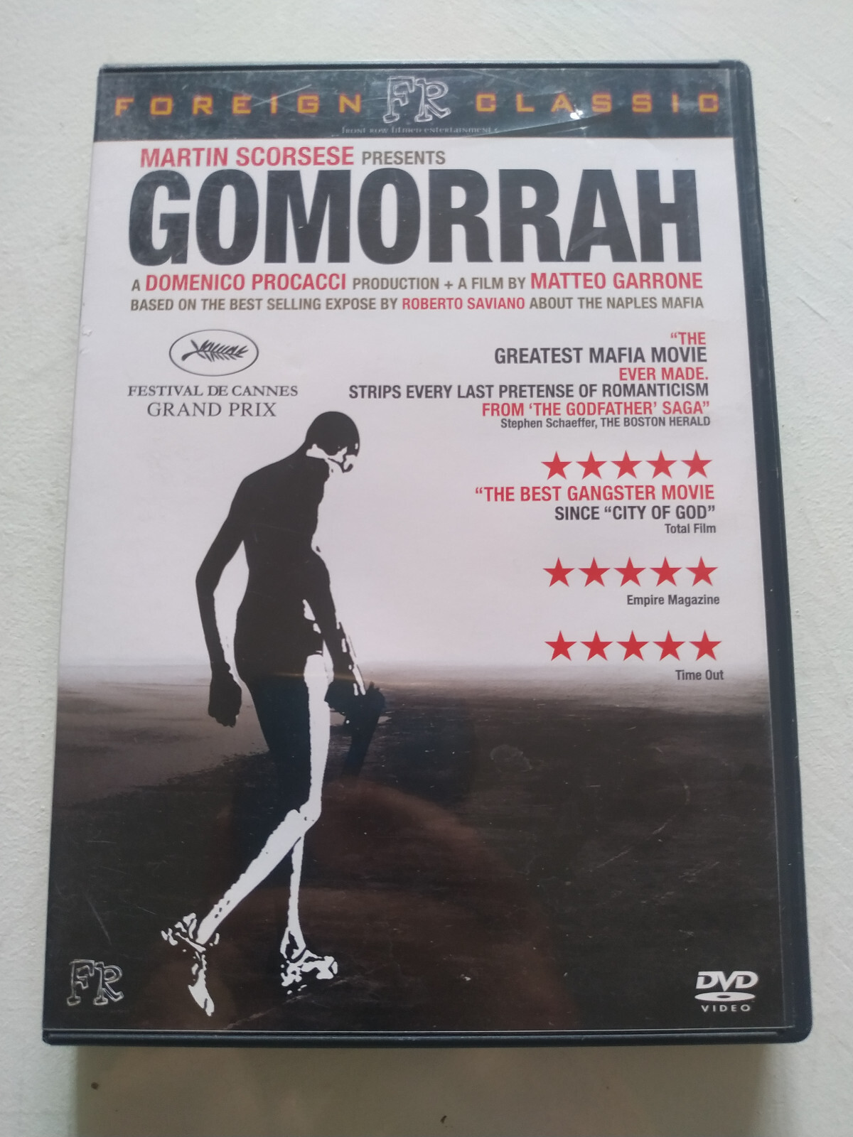 Gomorrah Matteo Garrone Roberto Saviano - DVD Italian English French Region 2