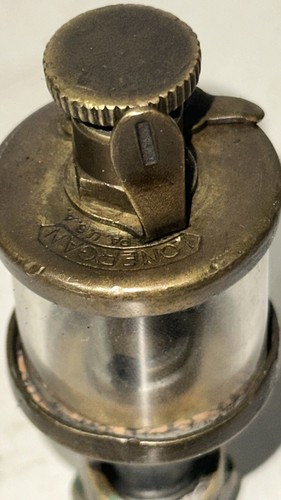 Lonergan Oiler No 382 Hit Miss Gas Engine Vintage Steampunk Brass 1/8" - Picture 7 of 14