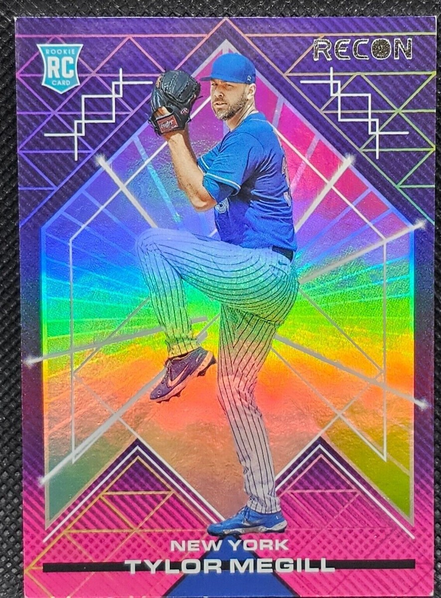 2022 Panini Chronicles Tylor Megill Recon RC New York Mets Card #6