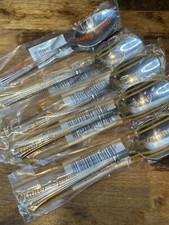 New Estia Dorian Stainless Steel Silverware Flatware 5 Dinner Spoons Utensil