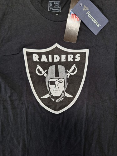NWT NFL Oakland Raiders Mens Small Pro Line Fanatics T-Shirt - Picture 2 of 5