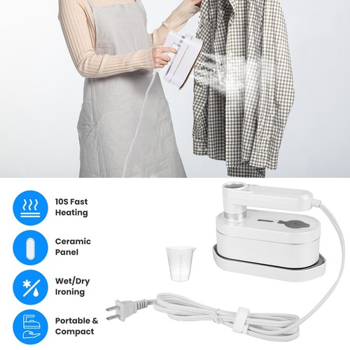 1200W Professional Handheld Steamer Wet Dry Clothes Travel Iron for ...