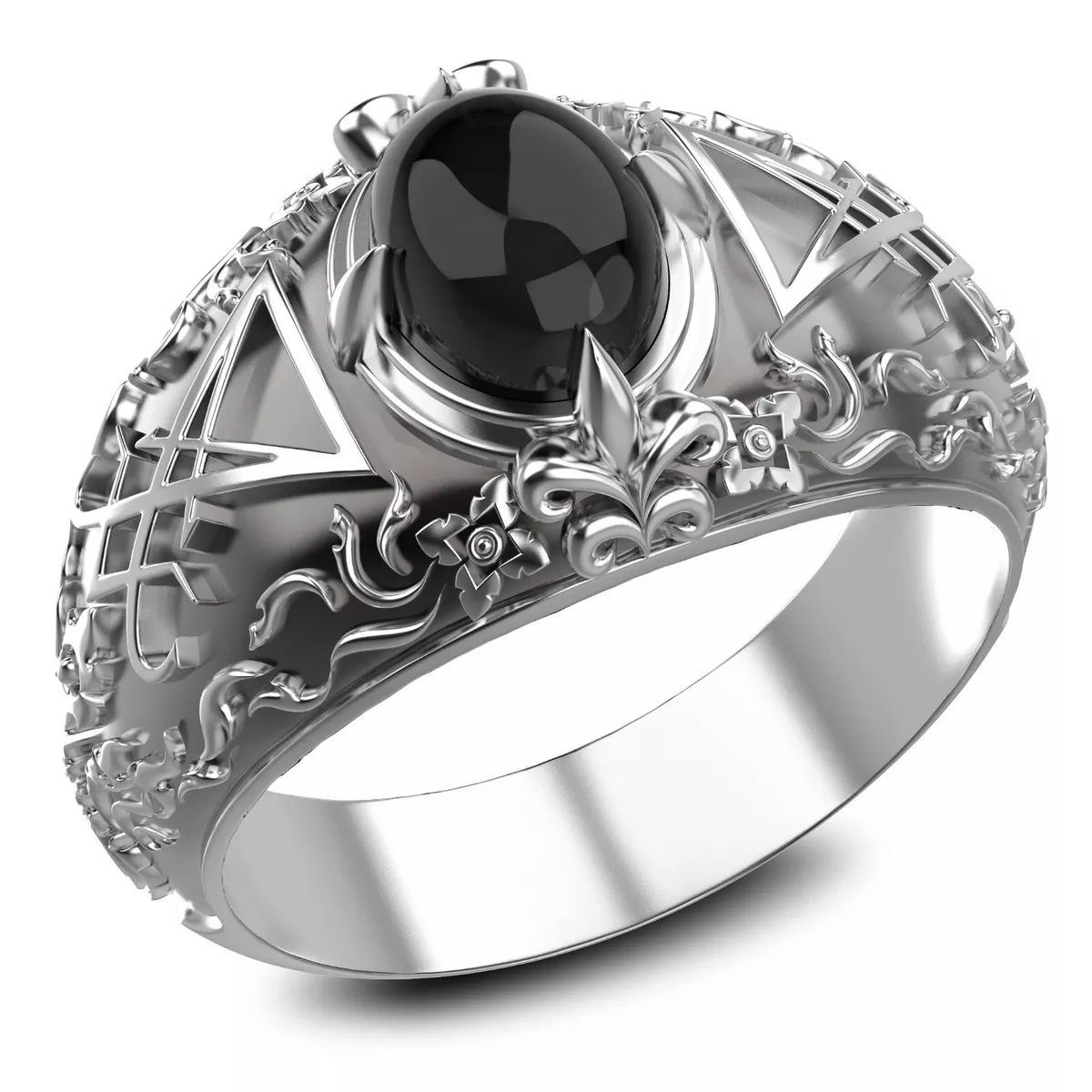 Devil stone cheap diamond ring