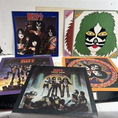 Vinyl KISS The Originals 2 record 3LP with mask JAPAN hard rock