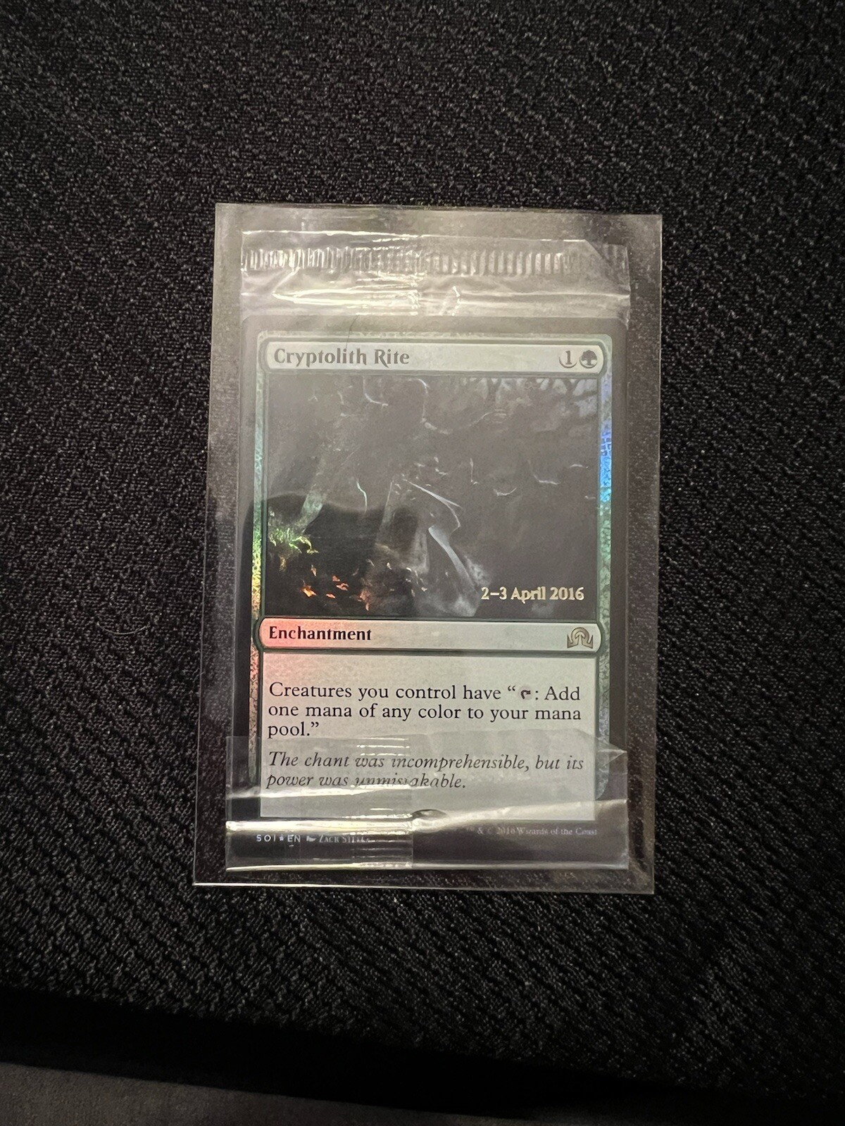 Cryptolith Rite Prerelease Cards Foil