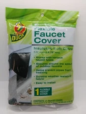 Duck Brand Insulated Soft Flexible Faucet Cover Easy To Install 7.5in X 8.75in