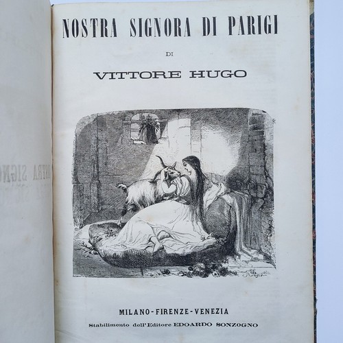 Victor Hugo,"Nostra signora di Parigi",ed.Sonzogno - Foto 2 di 3