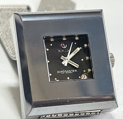 Vintage 1970's Rado DiaMaster  Tungsten Case Scratch-proof Vintage Women's Autom