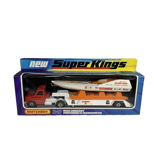 Matchbox #15 +16 Atlantic prime mover and trailer,v.n MINT,D box