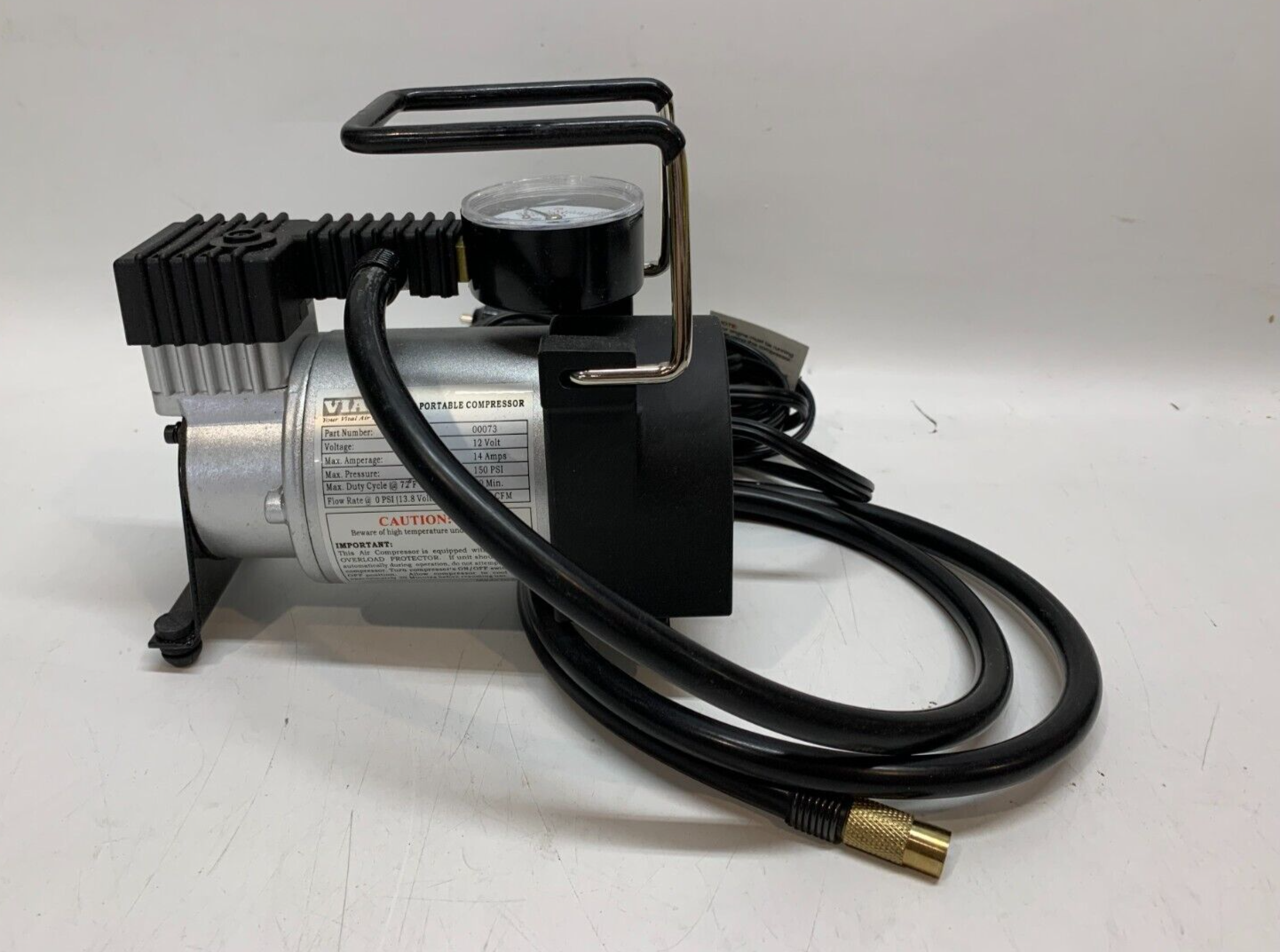 Viair 70P Portable Compressor Tire Inflator 12V 150 PSI 00073 eBay