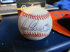 Signed 1984 DETROIT TIGERS #13 Lance Parrish American League Gene Budig Baseball