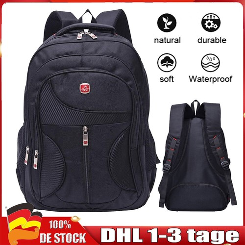 Herren Rucksack Wasserdicht Freizeit Sport Arbeit Reise Schulrucksack DHL - Bild 13 von 14