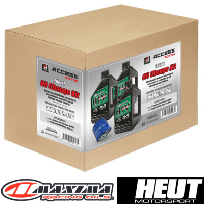 Access Motor SHADE 650 750 850 Ölwechsel Set Maxima 10W40 + Ölfilter