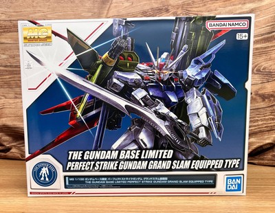 BANDAI Gundam Base Limited MG PERFECT STRIKE GUNDAM SLAM EQUIPPED 1/100