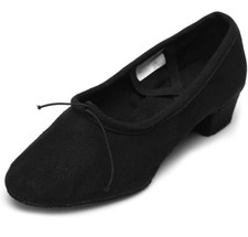 BN Black Suede Women Dancing Shoes SIZE 6